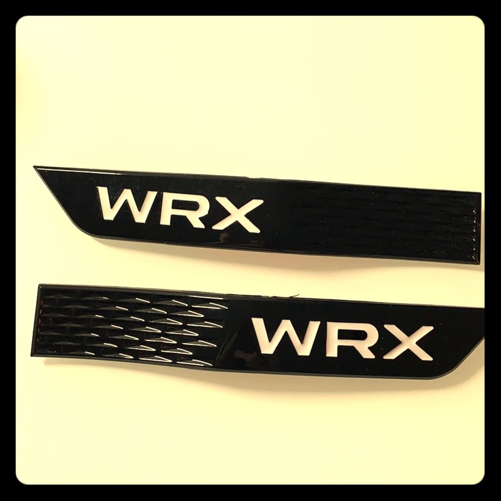 Subaru wrx/sti side emblems